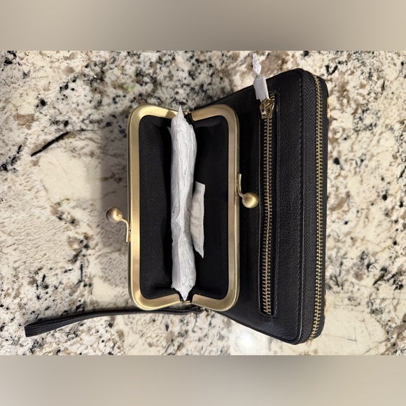 NEW! Silpada Zahara Zipper Wristlet Wallet / Clutch (F0004) Original Retail $149 - Picture 4 of 9